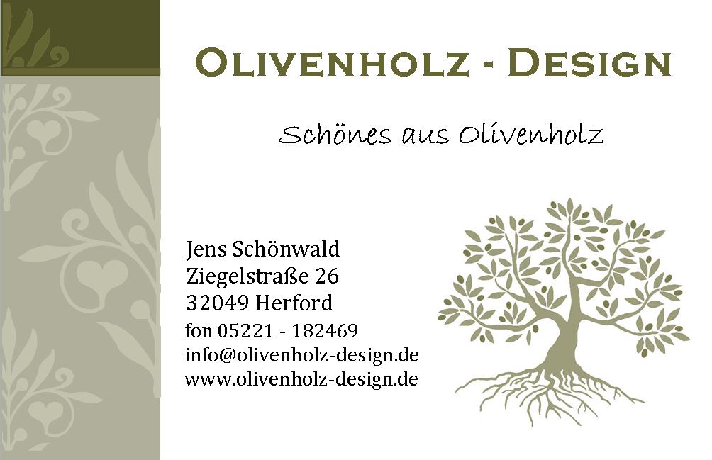 Olivenholz-Design