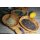 Schale aus Olivenholz 20 x 12  cm Holz Snack Dip Schale Schälchen