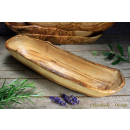 Baguetteschale Brotschale Olivenschale aus Olivenholz...