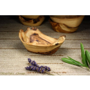 Olivenschale Antipastischale Tappasschale aus Olivenholz Schale12 x 9 cm