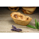 Olivenschale Antipastischale Tappasschale aus Olivenholz Schale12 x 9 cm