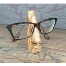 Edler Brillenhalter aus Olivenholz