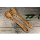 Salatbesteck aus Olivenholz 30 cm Holz OLIVENHOLZ