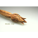 Olivenpicker aus Olivenholz, Picker Holz Antipastipicker