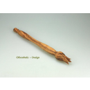 Olivenpicker aus Olivenholz, Picker Holz Antipastipicker