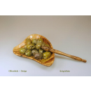 Olivenpicker aus Olivenholz, Picker Holz Antipastipicker